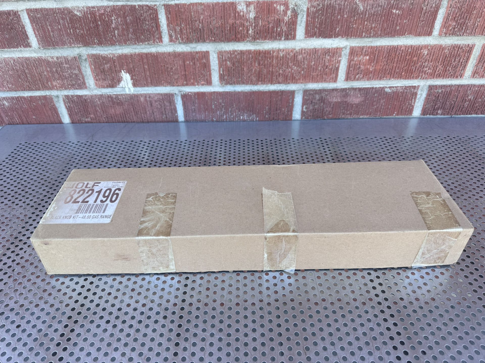 Wolf Black 822196 Knob Kit - 48,60 Gas Range