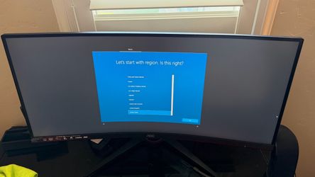 AOC Curved Ultrawide Gaming Monitor