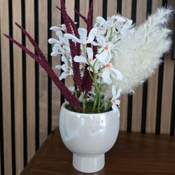 Elegant Cream Floral Mix Luxe Arrangement  Threshold
