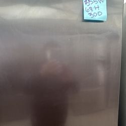 Whirpool Beautiful Dark Grey Side By Side Refrigerator