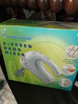 Toastmaster 6-Speed Hand Mixer