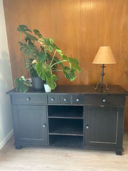 Black IKEA sideboard!!
