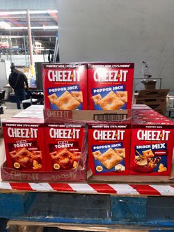 42 packs of Cheez-Its