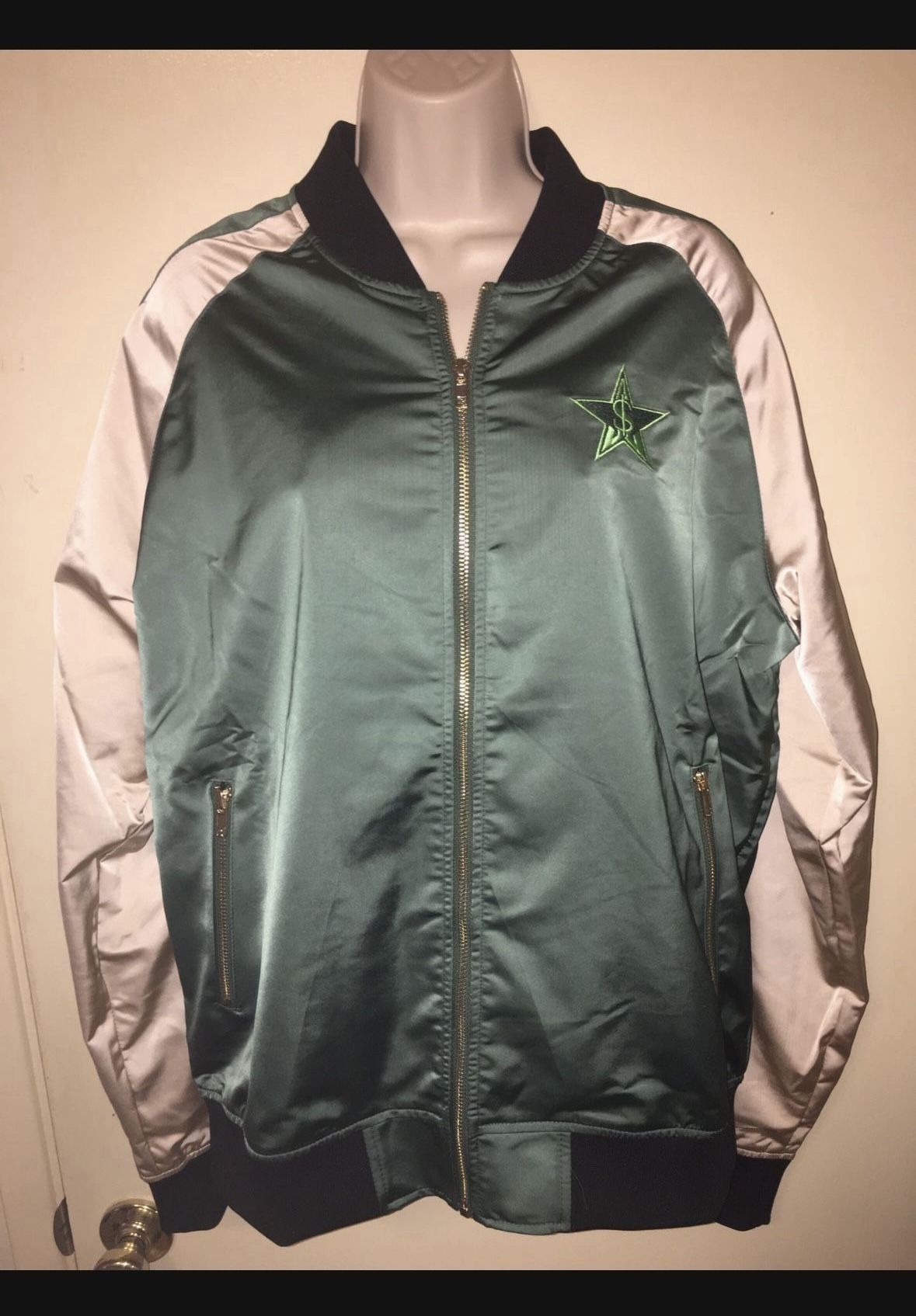 Jeffree Star Cosmetics Green Bomber Jacket  St. Patricks Day  