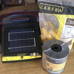 Zareba Solar Powered Electric Fence Bundle