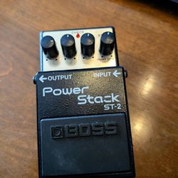 Boss Power Stack ST-2 Distortion Trade Or Sell 