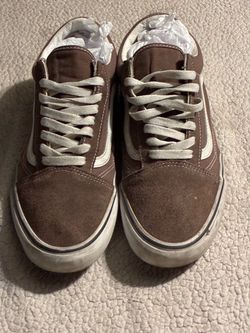 Vans Old Skool Brown Suede Low-Top Sneakers