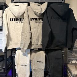 Essentials Hoodies & Pants 