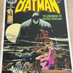 2025 Samoa DC Comics Iconic Covers Batman #227 1oz Silver Foil #185 of 250.