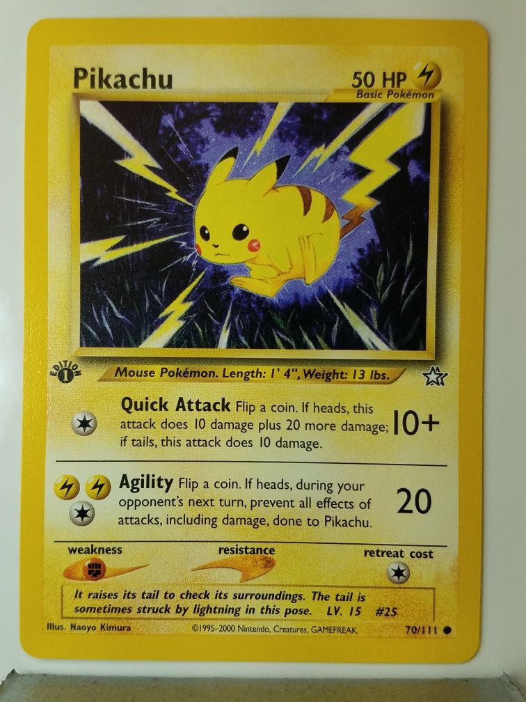 1999 pikachu pokemon card Pikachu [1999-2000] #58 Prices | Pokemon Base Set