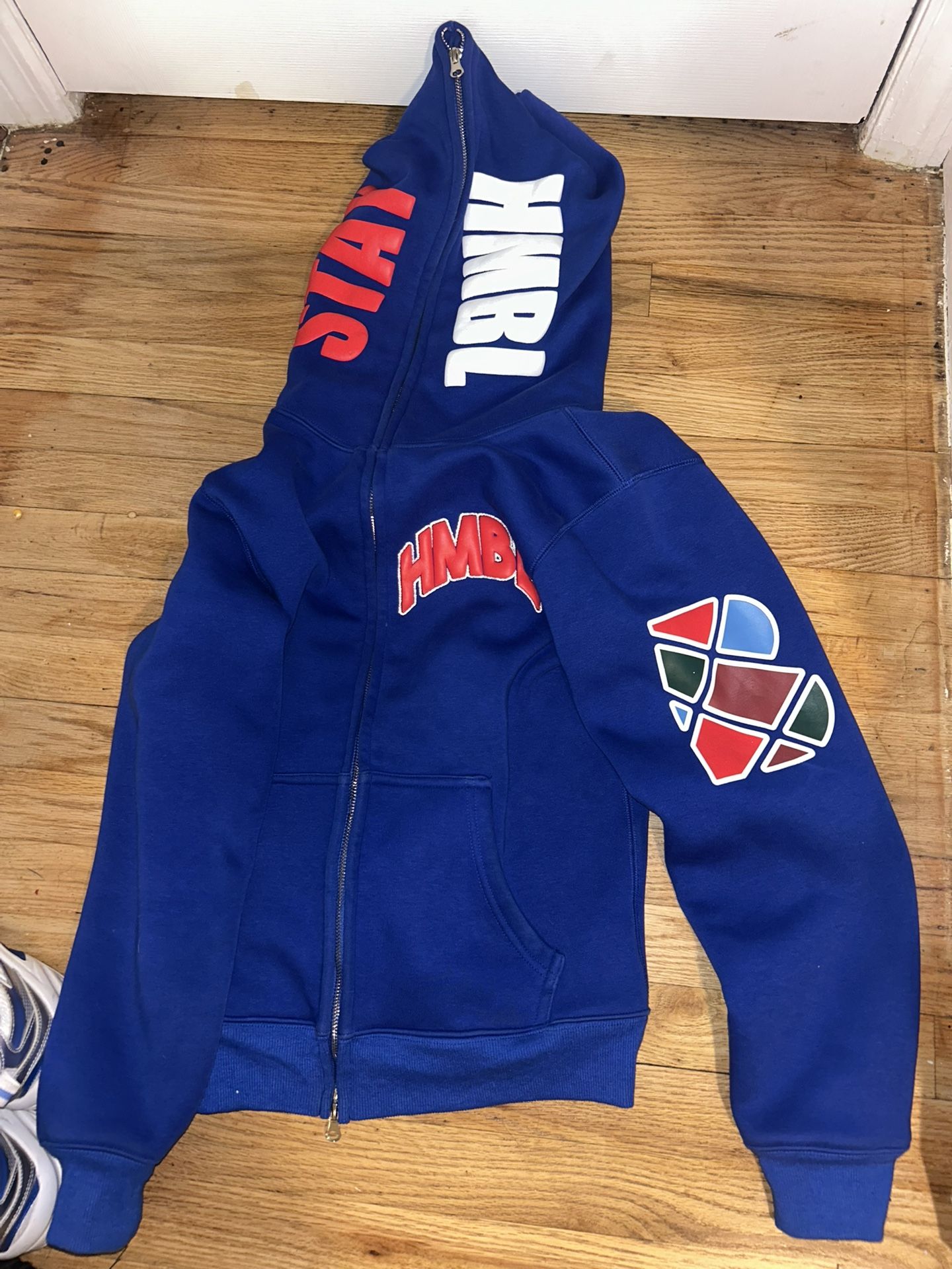 Hmbl Hooodie Full Zip Blue