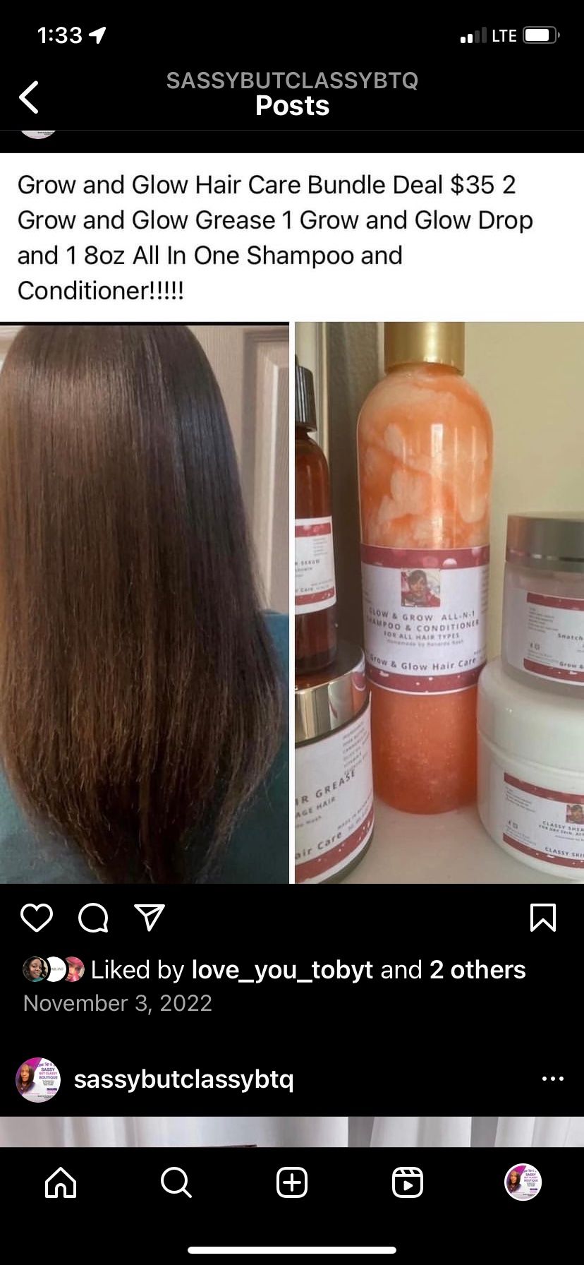 Grow And Glow Hair Care