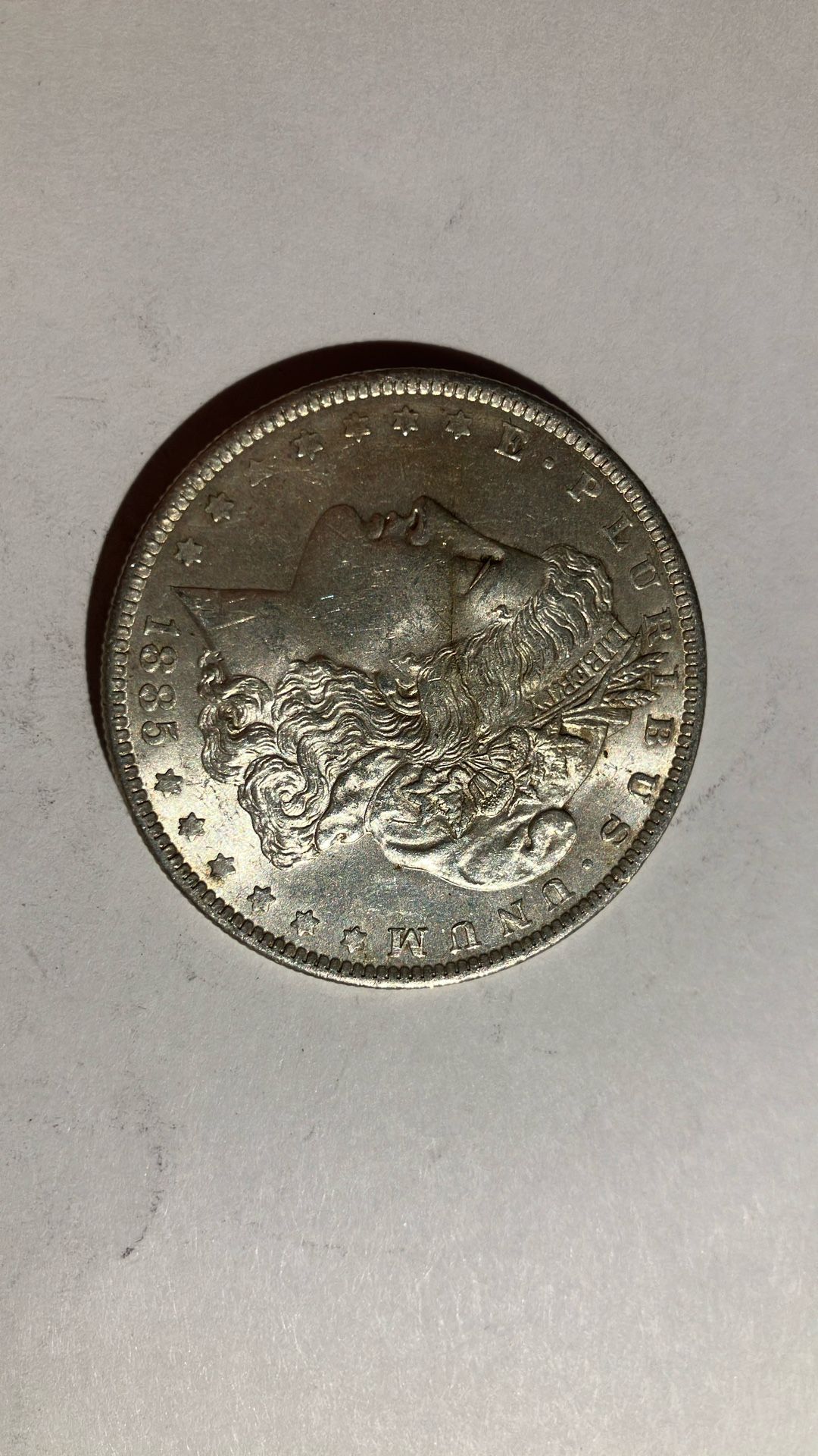 1885 Morgan Silver Coin Dollar New Orleans