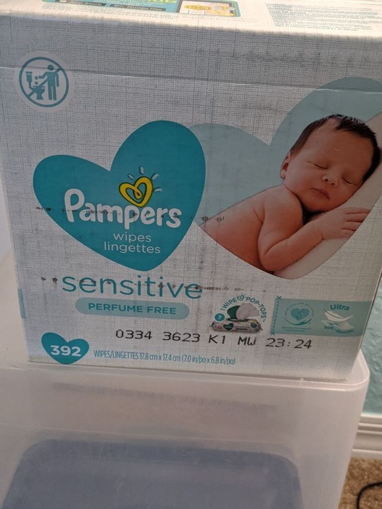 Pampers Sensitive Wipes