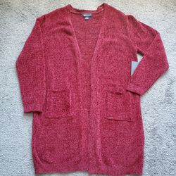 Wine red Cardigan