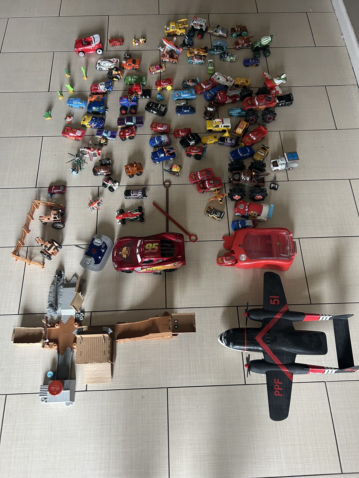 Disney Cars Lot