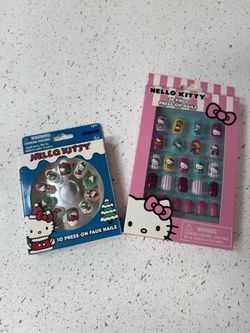 Hello Kitty Kids Press On Nails 
