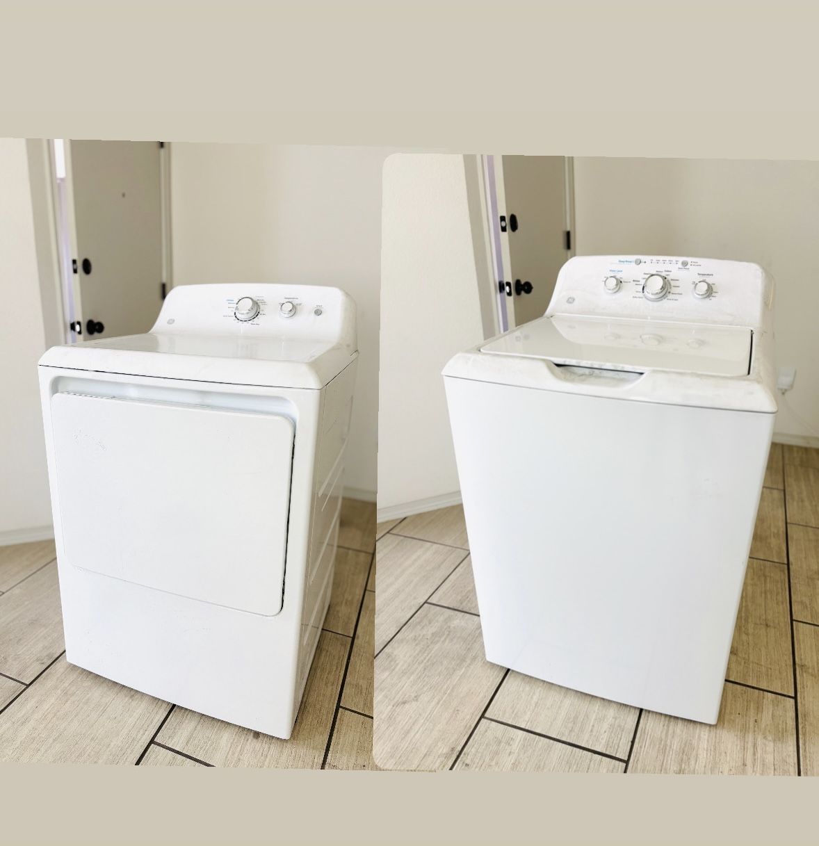 GE Washer and Dryer Set