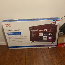 40 Inch Smart Tv with Roku 