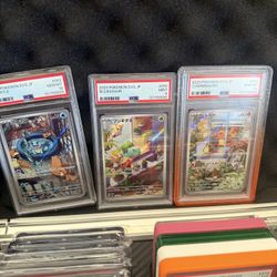 Charmander, Squirtle And Bulbasaur Seq Set