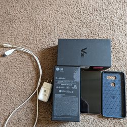 LG V30 64GB Unlocked With Case