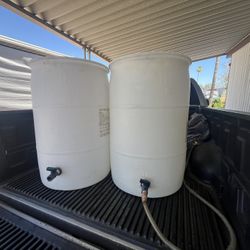 55 Gallon Water Tanks 