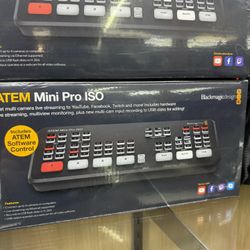 Blackmagic Design ATEM Mini Pro ISO HDMI Live Stream Switcher