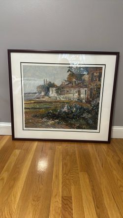 Henri Plisson “Bayford House” – Limited Edition Framed Serigraph – Signed & Numbered (229/300)