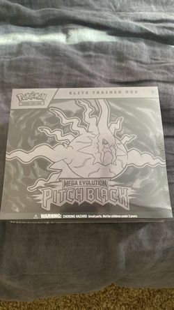 Pitch Black Pokemon Mega Evolution Box