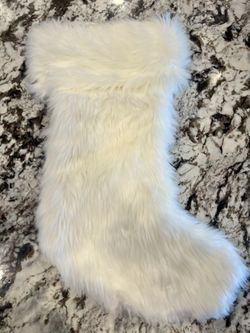 Faux Fur Stocking 