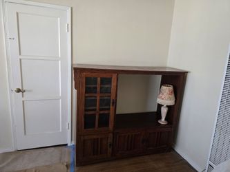 TV cabinet.