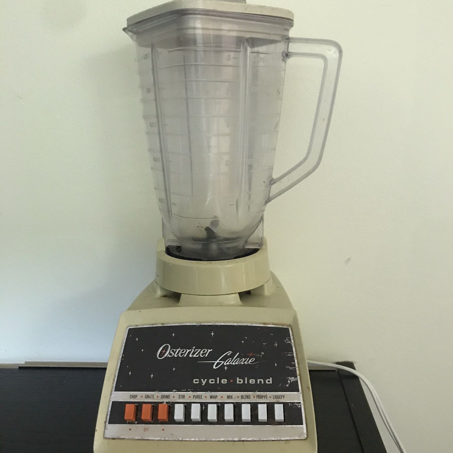 Vintage Osterizer Galaxie Cycle Blend Blender
