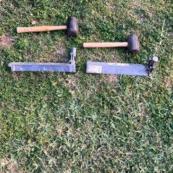 Wall Board Clinch On With Mallet