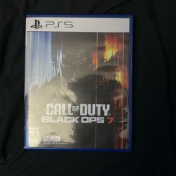Call Of Duty Black Ops 7 Ps5
