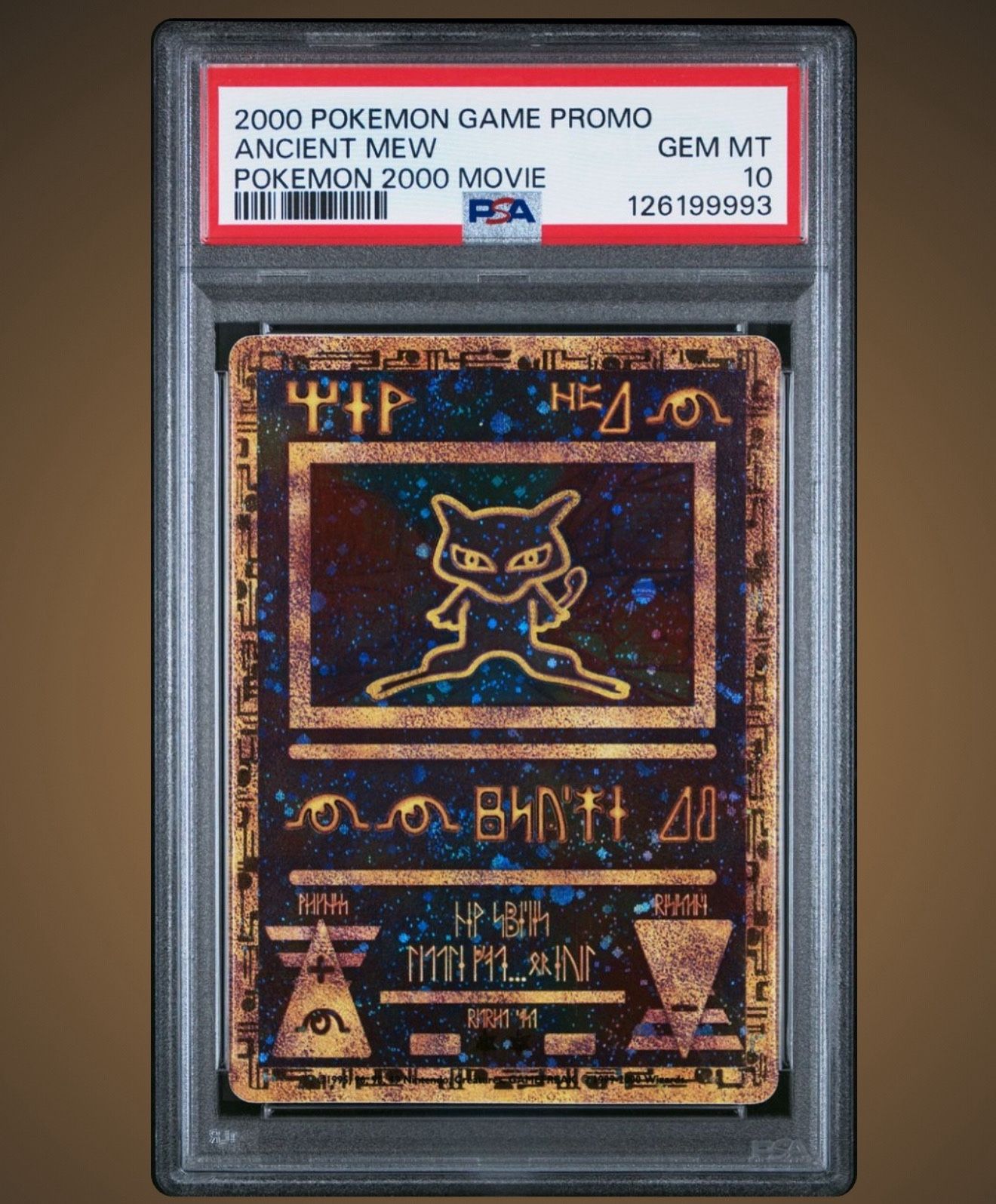 2000 Movie Promo Ancient Mew PSA 10!