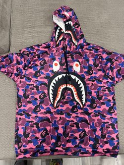 EUDOLAH Shark Hoodie Camouflage Print