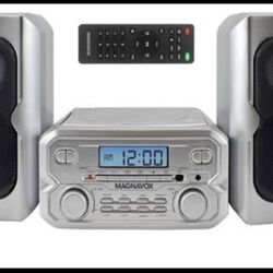 Magnavox MM435M2-SL 3-Piece Compact CD Shelf System
