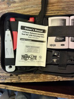 4 Piece Network Installer Tool Kit