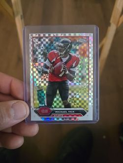 Topps chrome michael vick
