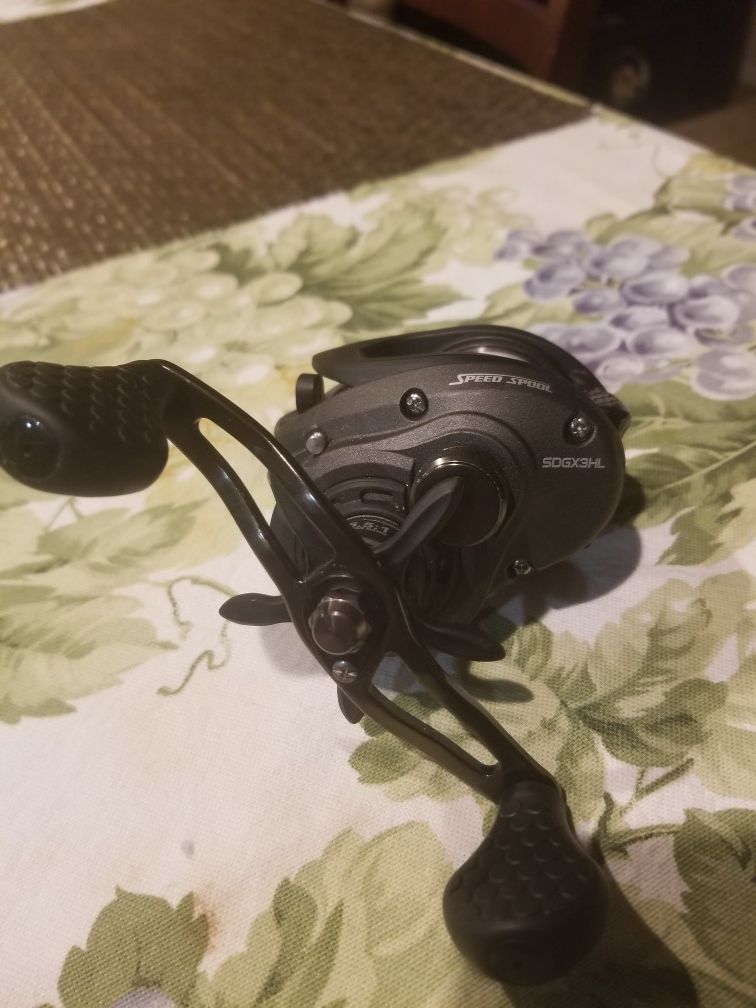 Lews Super duty GX baitcasting reel lefty