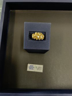 14k Nugget Ring 