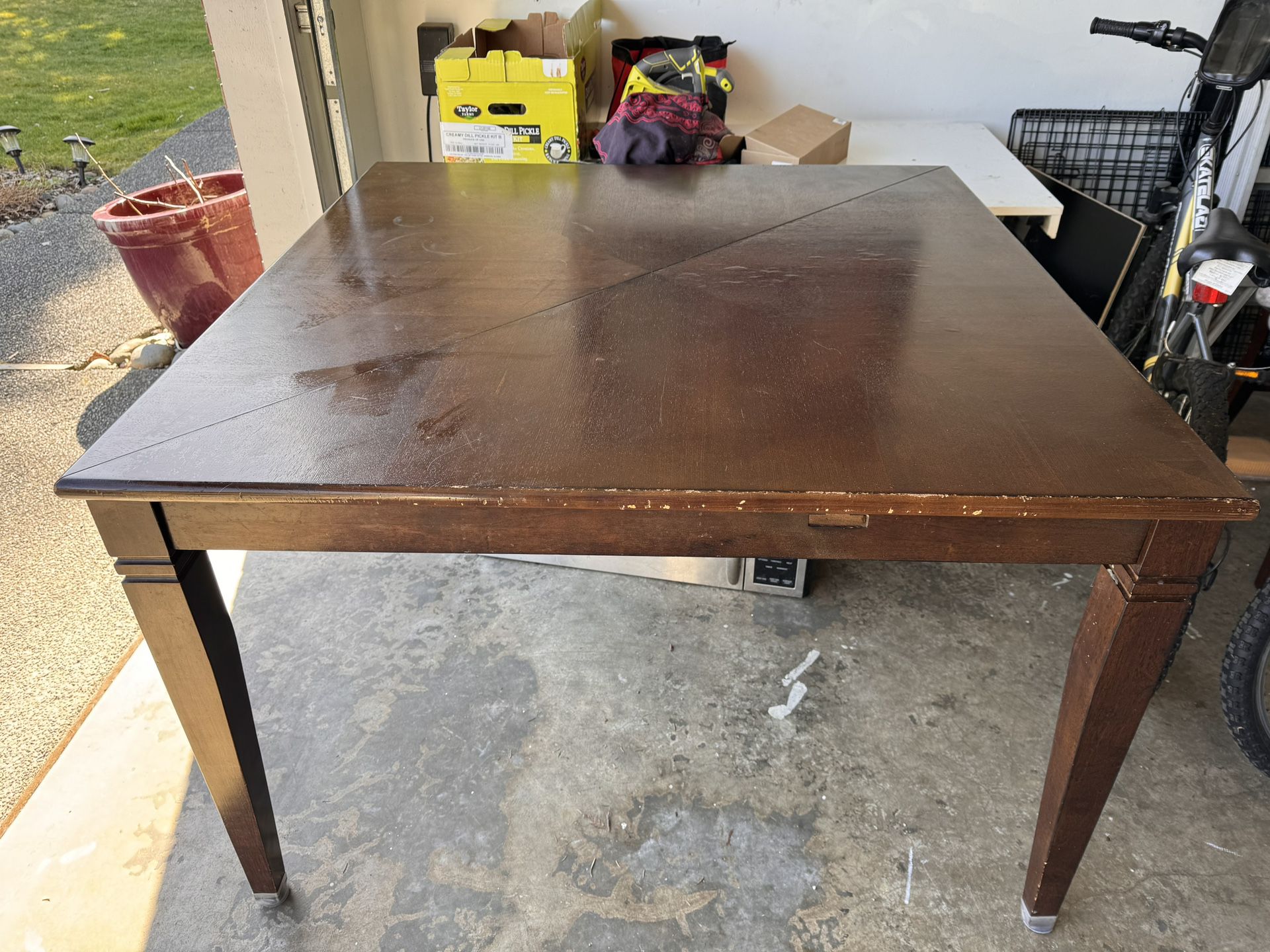 Free Dining Table And 4 Chairs 