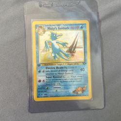 Vintage 1999 Pokémon 1st Edition Misty’s Golduck 12/132