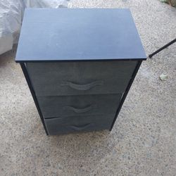 Three Drawer Storage Cabinet