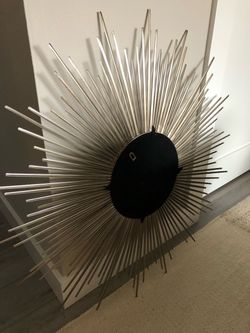 Large Sunburst Wall Mirror