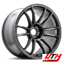 RAYS VOLK GRAMLIGHTS 57XR 18x10.5 5x114 +22 WHEELS RIMS MATTE GRAPHITE