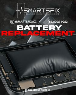 🔋 iPhone Battery Replacement – Fast & Affordable – Smart and Fix Phoenix AZ 🔧📱