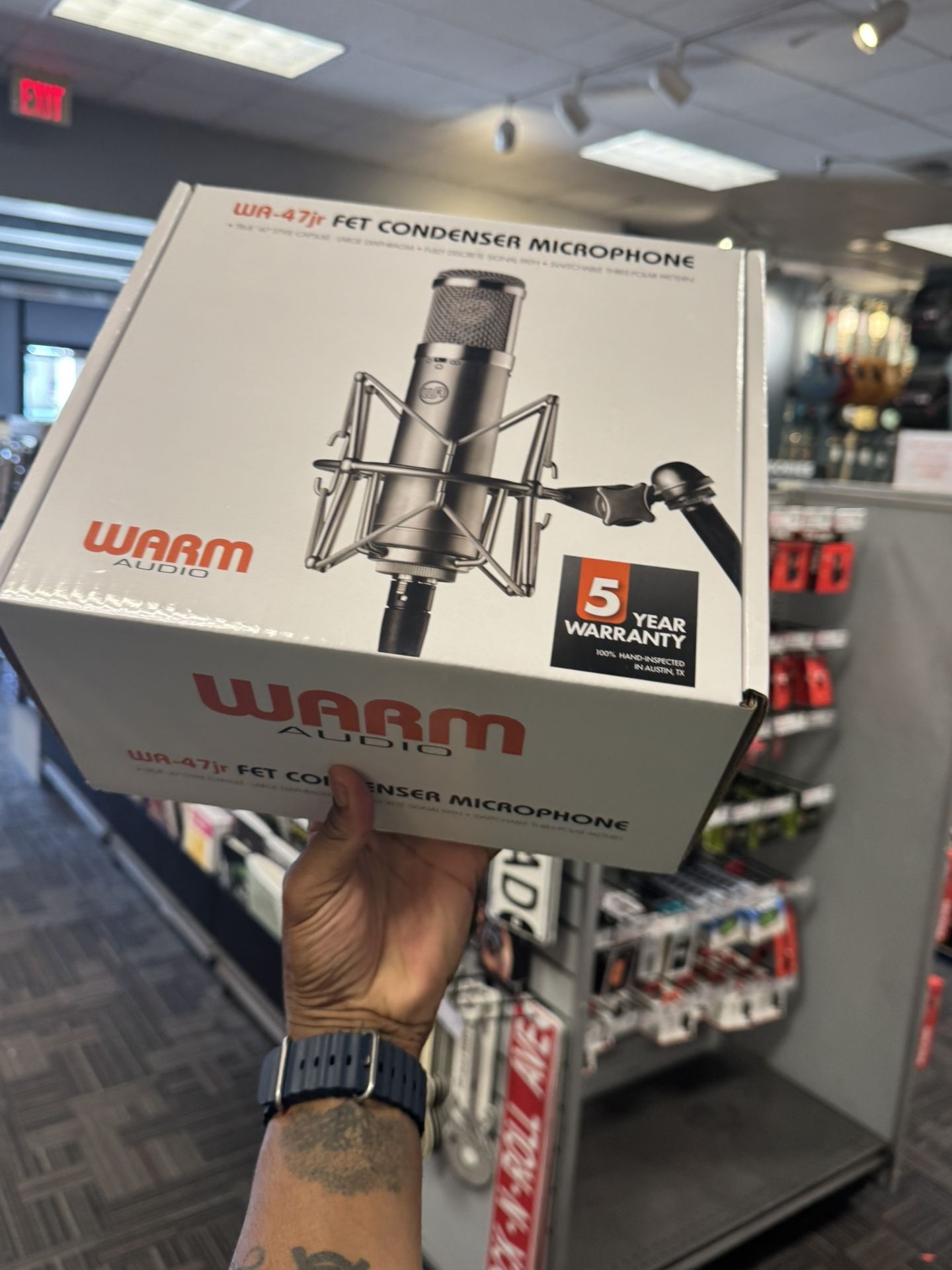 WA-4Tjr FET CONDENSER MICROPHONE