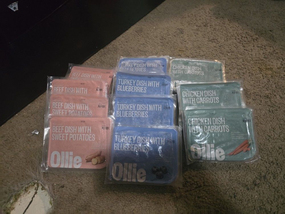 Ollie Dog Food and Extras
