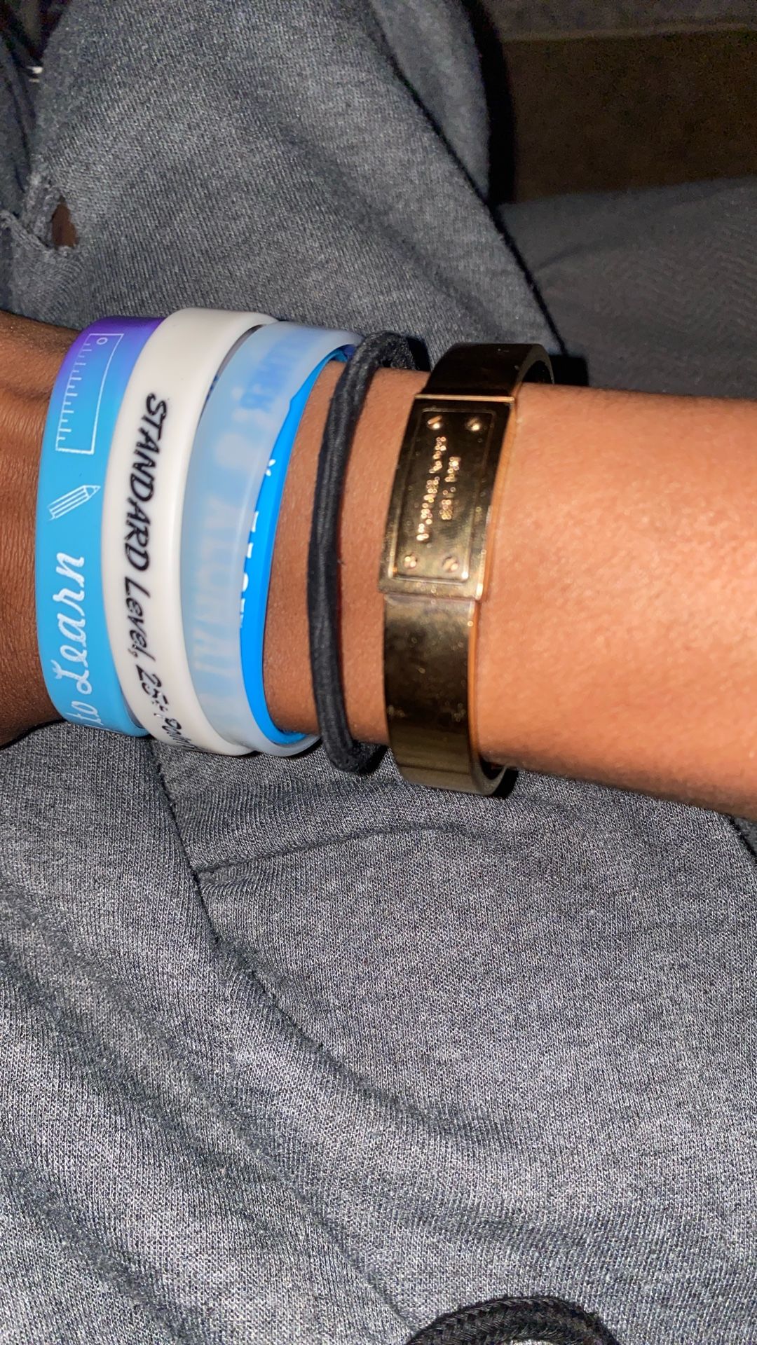 Gold bracelet namebrand